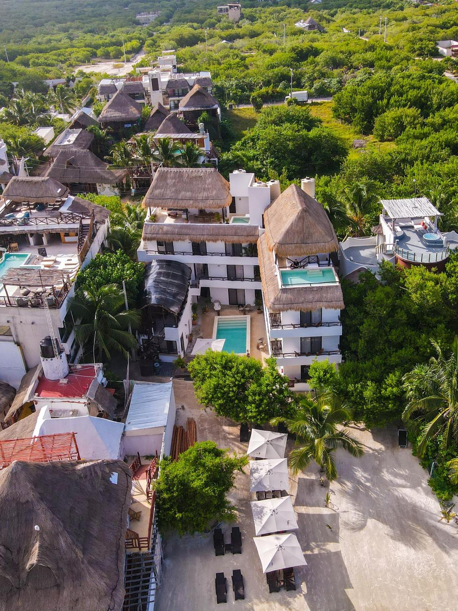 Hau Holbox, Oceanfront Boutique Hotel Exterior foto