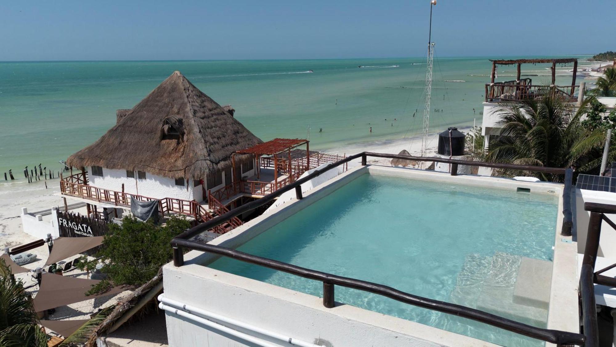 Hau Holbox, Oceanfront Boutique Hotel Exterior foto