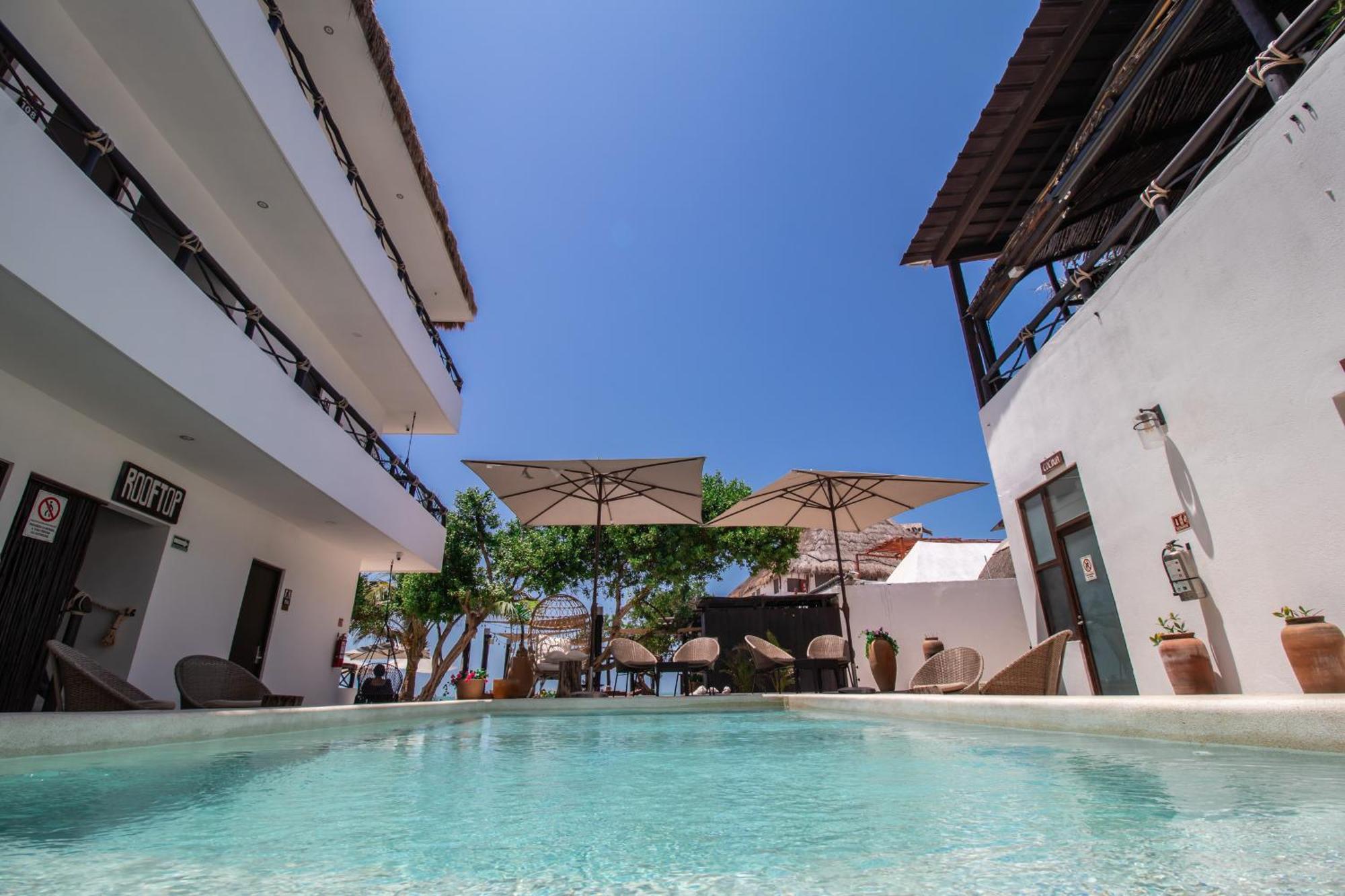 Hau Holbox, Oceanfront Boutique Hotel Exterior foto